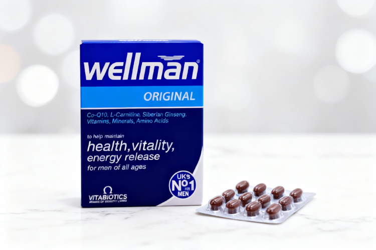 قرص ول من اورجینال روی سطح مرمر سفید